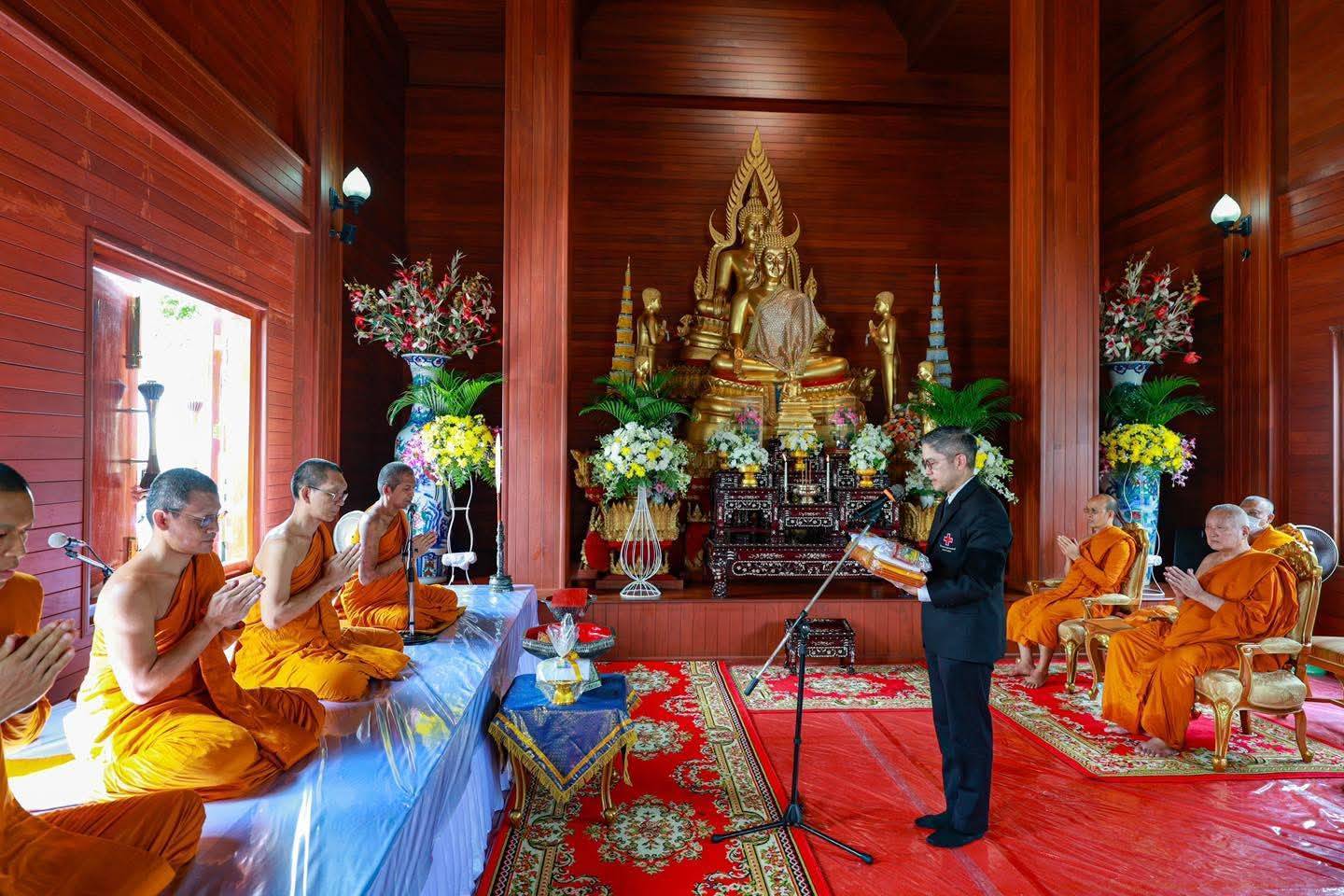 กฐินสามัคคี ประจำปี 2568 โดย โรงพยาบาลจุฬาลงกรณ์ สภากาชาดไทย เพื่อถวายเป็นพระกุศลแด่ สมเด็จพระสังฆราชเจ้า กรมหลวงวชิรญาณสังวร